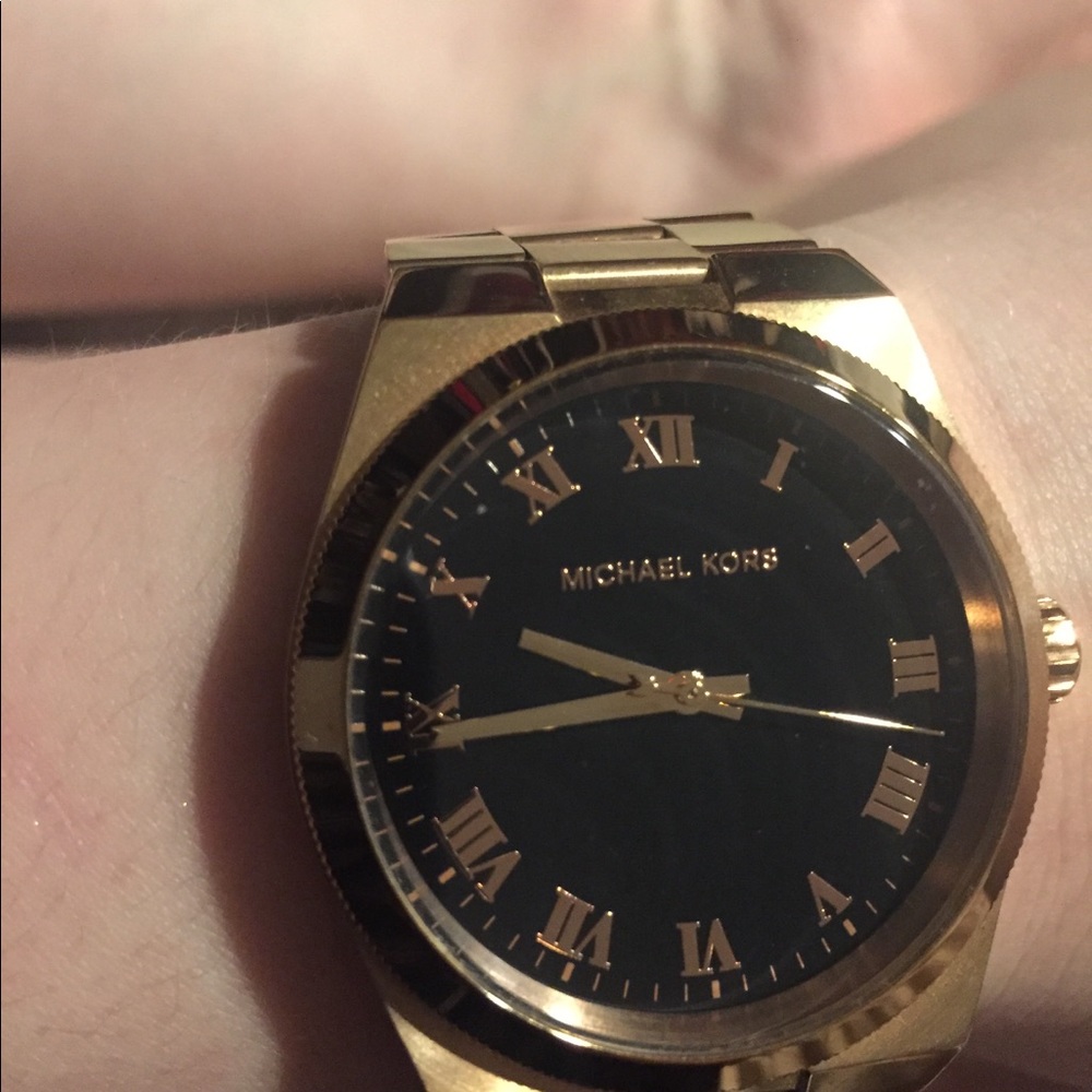 Michael Kors Stainless Steel Gold Color Watch